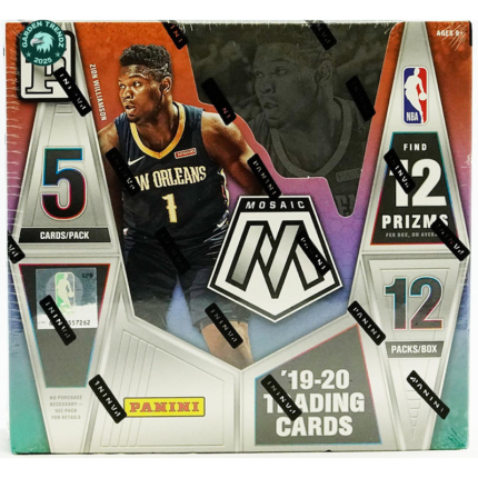 2019/20 Panini Mosaic Basketball Tmall Box