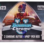 2023 Bowman Chrome University Football Breaker's Delight Box