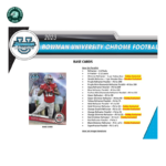 2023 Bowman Chrome University Football Breaker's Delight Box - Image 3