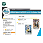 2023 Bowman Chrome University Football Breaker's Delight Box - Image 4