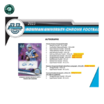 2023 Bowman Chrome University Football Breaker's Delight Box - Image 5