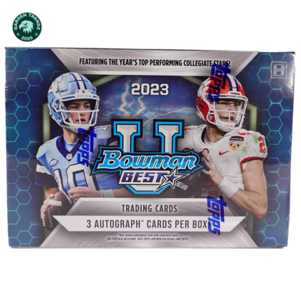 2023 Bowman University Best Football Breaker's Delight Box