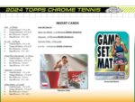 2024 Topps Chrome Tennis Hobby - Image 6