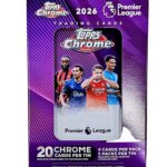 2026 Topps Chrome Premier League EPL Soccer Hobby Tin