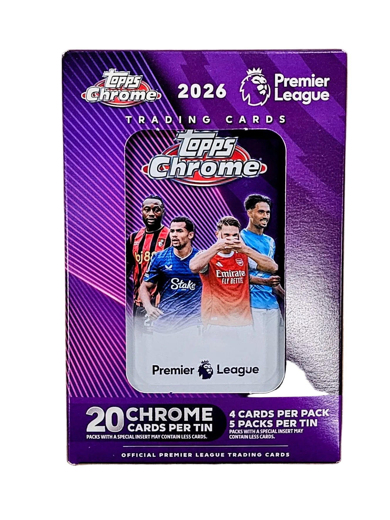 20260203_155444_2 2026 Topps Chrome Premier League EPL Soccer Hobby Tin - Image 1
