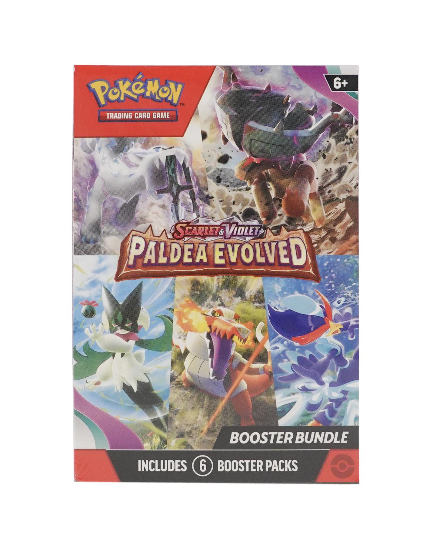 790202_0001 Pokemon Scarlet & Violet: Paldea Evolved 6-Pack Booster Bundle - Image 1