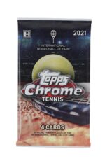 2021 Topps Chrome Tennis Hobby - Image 2