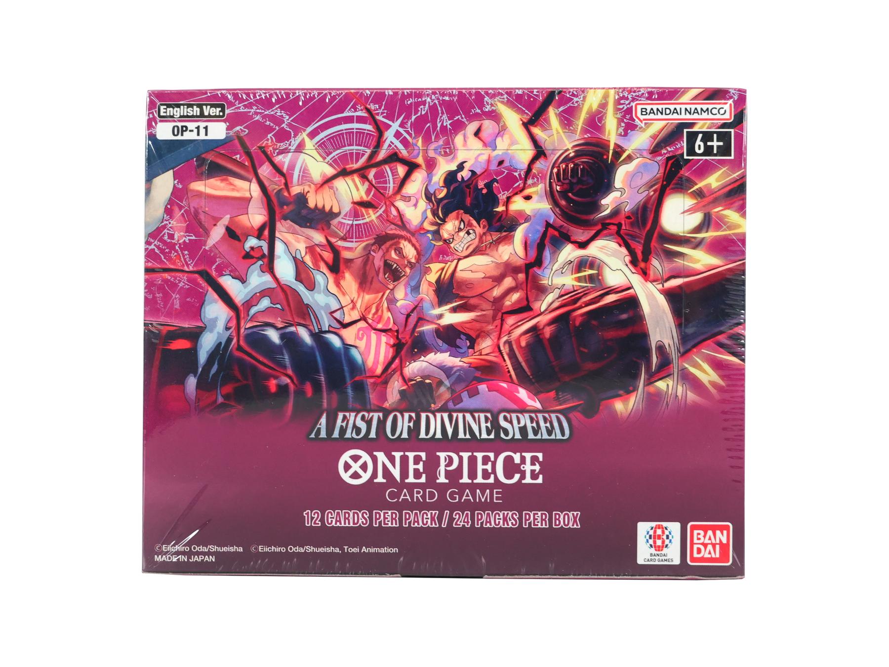 866733_004_060425 One Piece TCG: A Fist of Divine Speed (OP-11) Booster - Image 1