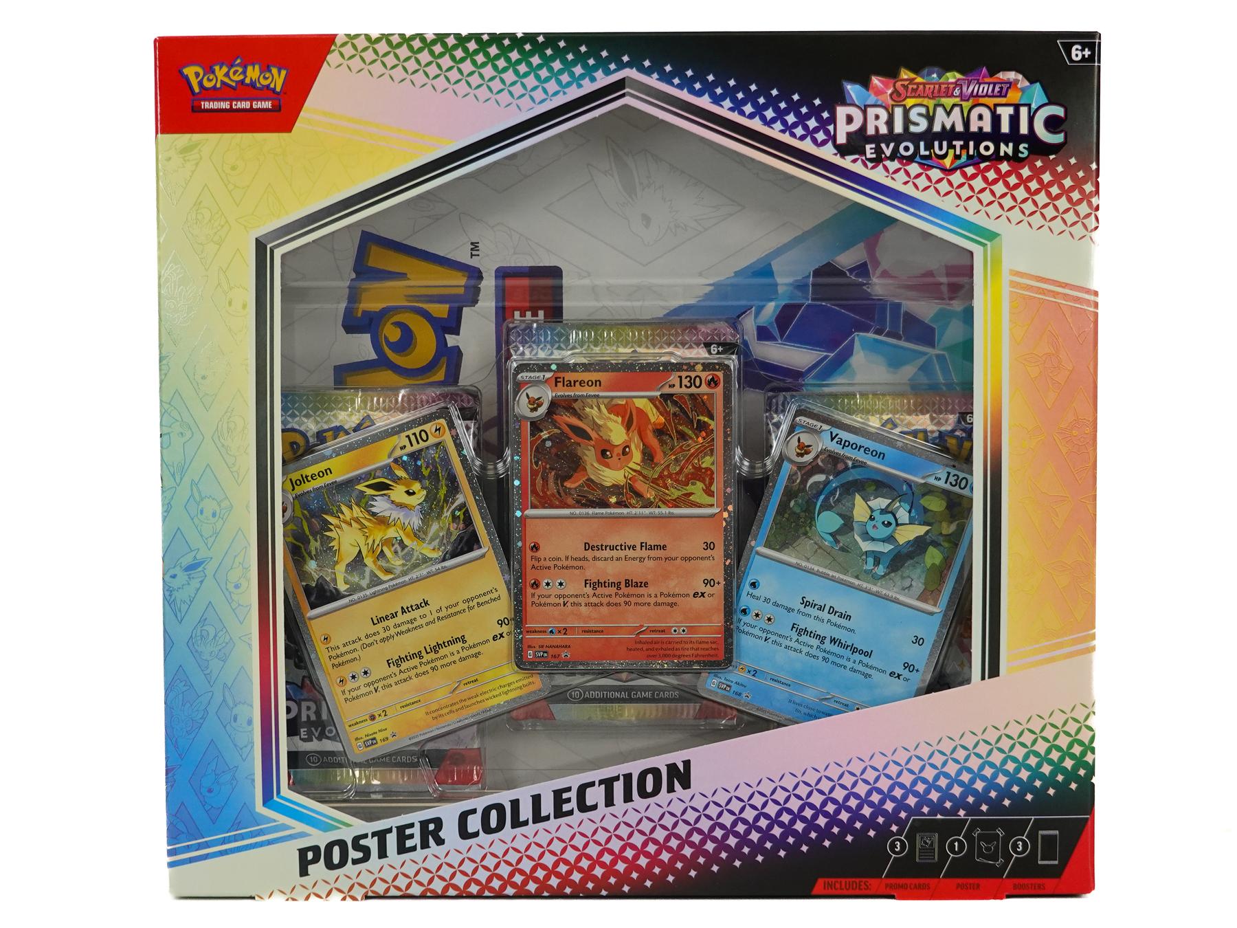 867569_004_010725 Pokemon Scarlet & Violet: Prismatic Evolutions Poster Collection - Image 1