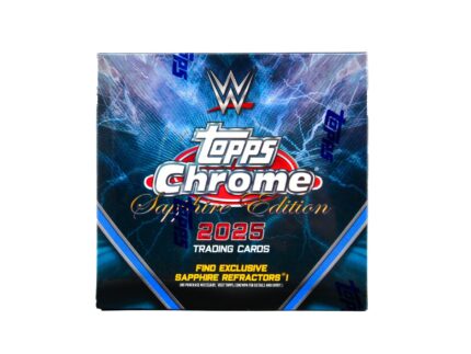 2025 Topps Chrome WWE Sapphire Edition Wrestling Hobby