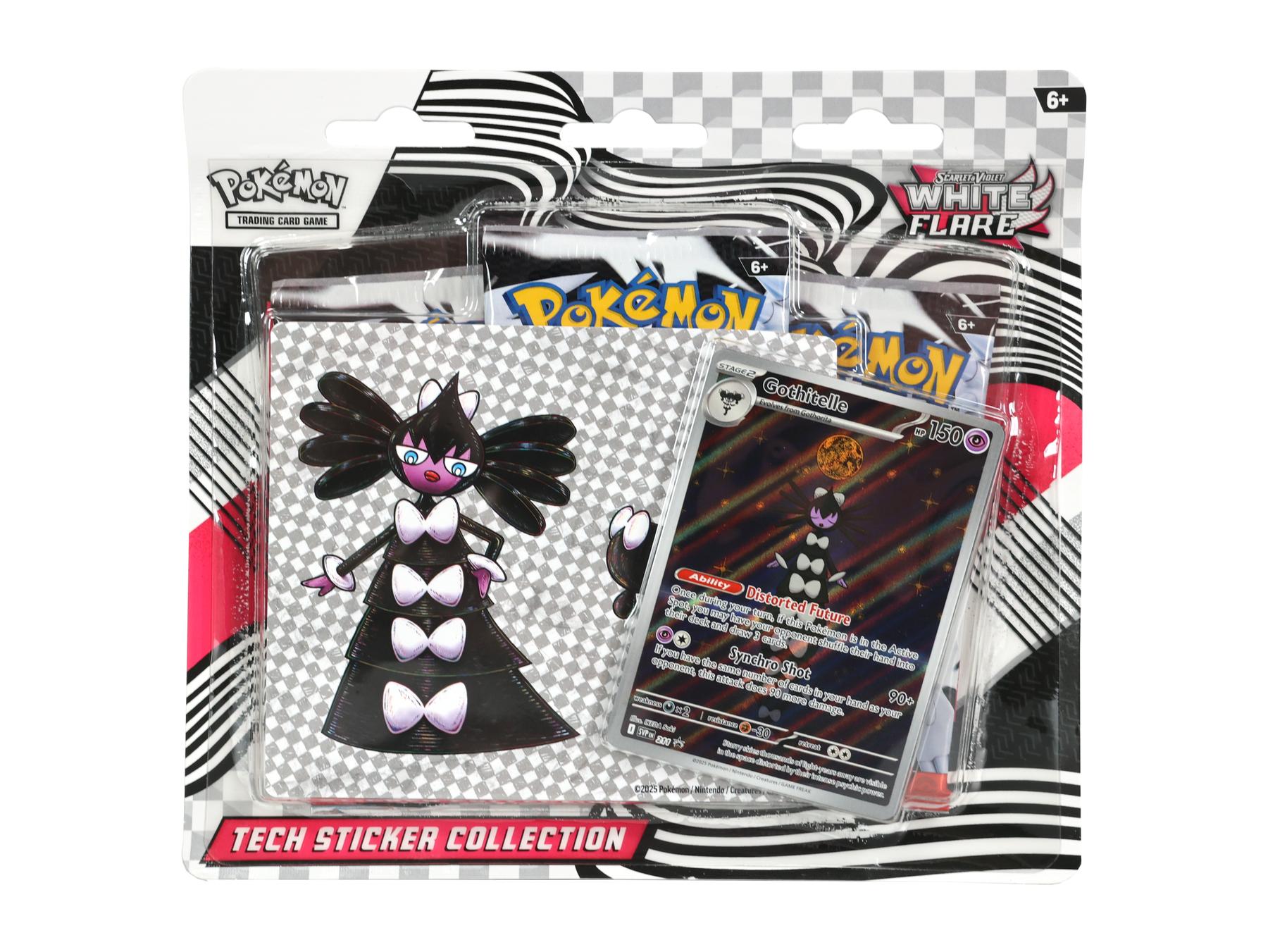 893489_004_072925 Pokemon Scarlet & Violet: White Flare Tech Sticker Collection - Image 1