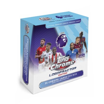 2026 Topps Chrome Premier League EPL Soccer Logofractor Edition