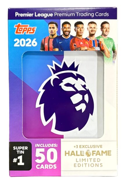 2026 Topps Premier League EPL Soccer Super Tin