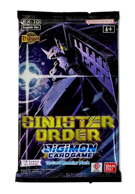Digimon Sinister Order Booster Pack