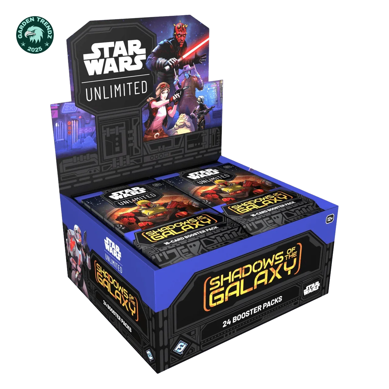 StarWarsUnlimited-ShadowsoftheGalaxy-BoosterBox_24Packs Star Wars: Unlimited - Shadows of the Galaxy - Booster Box (24x Packs) - Image 1