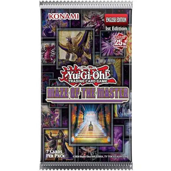 mazeofthemasterboosterpack Yu-Gi-Oh Maze of the Master Booster Pack - Image 1