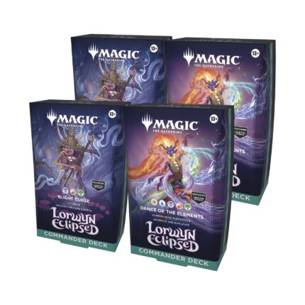 Magic the Gathering Lorwyn Eclipsed Commander 4-Deck Case