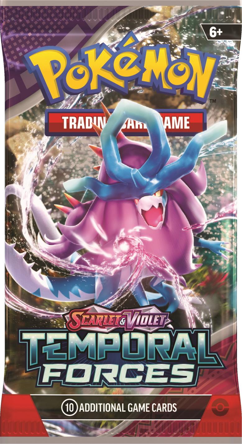 poke_temporal_forces_pack_1 Pokemon Scarlet & Violet: Temporal Forces Booster - Image 1