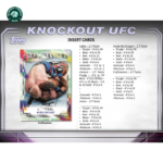 2024 Topps UFC Knockout Hobby Box - Image 4