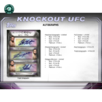 2024 Topps UFC Knockout Hobby 8 Box Case - Image 5