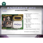 2024 Topps UFC Knockout Hobby 8 Box Case - Image 7