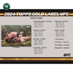 2024 Topps Gold Label UFC Hobby Box - Image 4