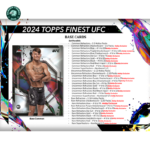 2024 Topps UFC Finest Hobby Box - Image 3