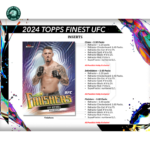 2024 Topps UFC Finest Hobby Box - Image 4