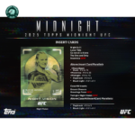 2025 Topps Midnight UFC Hobby Box - Image 4