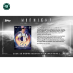 2025/26 Topps Midnight Basketball Hobby Box - Image 2