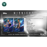 2025/26 Topps Midnight Basketball Hobby Box - Image 3