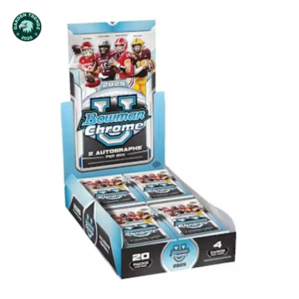 2025 Bowman University Chrome Football Hobby Box