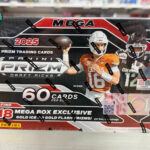 2025 Prizm Draft Picks Football MEGA BOX Gold Ice/Flash Factory Sealed