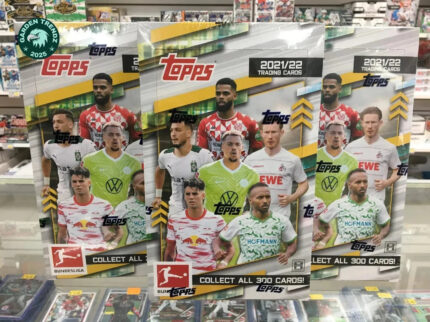(3) 2021-22 Topps Bundesliga Soccer HOBBY BOX Lot In Hand Factory Sealed