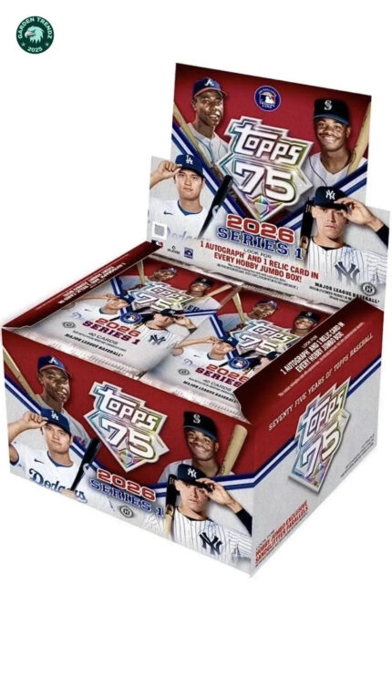 2026 Topps Series 1 Baseball Factory Sealed Hobby JUMBO Box - PRESALE