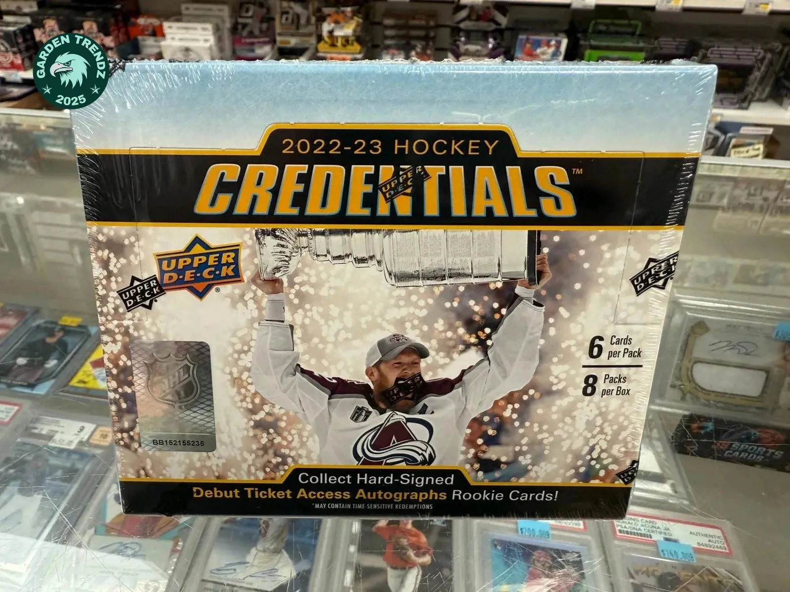 s-l1600_37_e1e12864-f7c5-45b9-a92e-1f371fb0d017 2022-23 Upper Deck Credentials Hockey HOBBY BOX Look for Auto Factory Sealed - Image 1