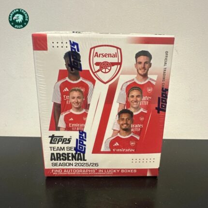 Topps Arsenal Team Set 2025/26 – Sealed Hobby Box