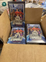 2021-22 Topps Stadium Club Chrome UEFA Champions League Soccer Hobby Box READ!