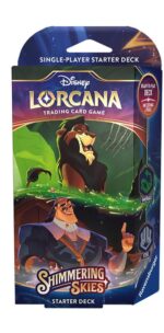 Disney Lorcana: Shimmering Skies Starter 8 - Deck Box - Image 2