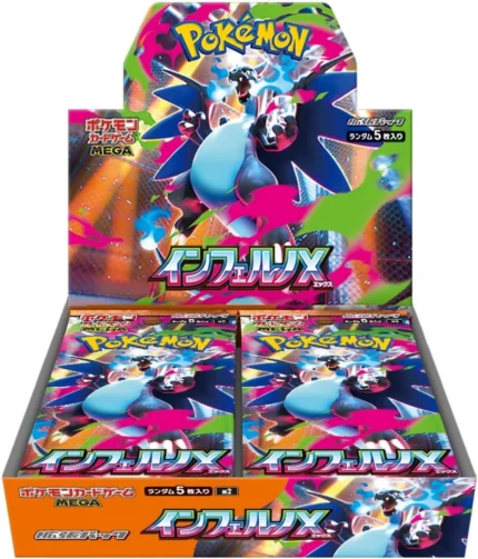 Pokémon Japanese Inferno X [M2] Booster Box (30 Packs) – New & Sealed